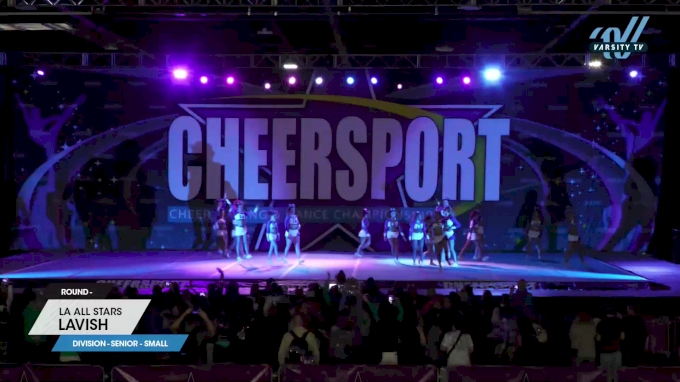 La All Stars Lavish 2023 L42 Senior Small 2023 Cheersport National All Star Cheerleading 9600