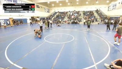 144 lbs Quarterfinal - Derek Sakaguchi, Graplr Academy vs Aiden Rios-Ramirez, ETS