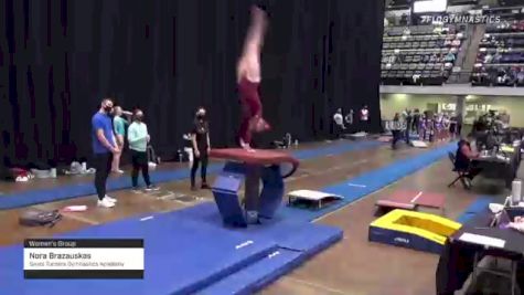 Nora Brazauskas - Women's Group, Swiss Turners Gymnastics Academy - 2021 Women's Xcel Region 4 Championships