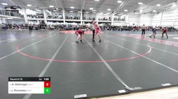 220 lbs Round Of 16 - Alexander Mottinger, North Attleborough vs Jeremy Rousseau, Whittier