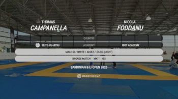 Thomas Campanella vs Nicola Foddanu 2026 UIJJ SARDINIAN BJJ OPEN