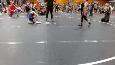 75 lbs 1st Place Match - Ryan Calichio, Mighty Warriors Wrestling Aca vs Weston Smith, Swa