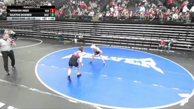 5A 138 lbs Semifinal - Daxton Bonner, Wasatch vs Spencer Rees, Viewmont