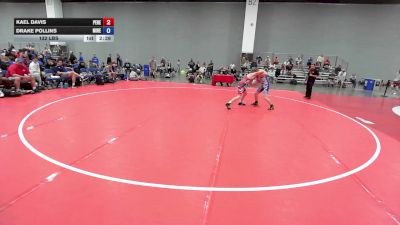 132 lbs Kael Davis, Pennsylvaniia Red vs Drake Pollins, Team Michigan - Red