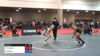 133 lbs Prelims - Camden Arbogast, Hamma Shack vs Blue Stiffler, Team Minion (GA)