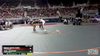 D4-113 lbs 1st Place Match - Khel Lipumano, Yuma Catholic vs Brock Santa Maria, Tombstone HS