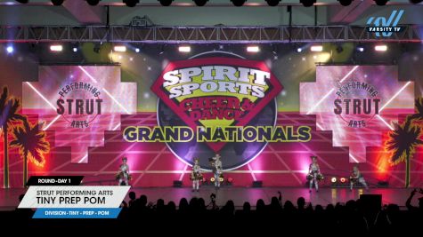Strut Performing Arts - Tiny Prep Pom [2025 Tiny - Prep - Pom Day 1] 2025 Spirit Sports Grand Nationals