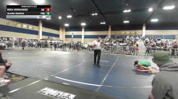 109 lbs Consolation - Mira Hernandez, ONE Wr Ac vs Alana Garcia, Poway Elite