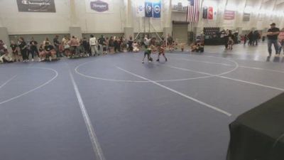 44 lbs Champ. Round 4 - Benjamin Ohm, Goldrush vs Myles Hebdon, Roy Wrestling Club