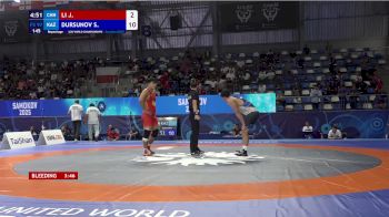 97 kg Repechage - Jiawei Li, China vs Samir Dursunov, Kazakhstan