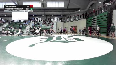 138 lbs Quarterfinal - Ayden Clancy, Don Bosco Prep vs Robert Douangmala, Mount Saint Charles Academy
