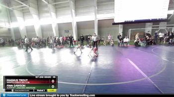 55 lbs Quarterfinal - Magnus Trout, Wasatch Wrestling Club vs Finn Dawson, Altamont Longhorn Wrestling