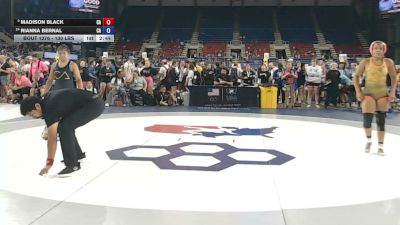 130 lbs Champ. Rd Of 32 - Madison Black, California vs Rianna Bernal, California