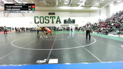 150 lbs Semifinal - Chris Anguiano, Millikan vs Dylan Thienngern, Cypress