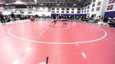 103 lbs Champ. Round 2 - Katey Valdez, McKendree University vs Jaidyn Alvarado, Fort Hays State