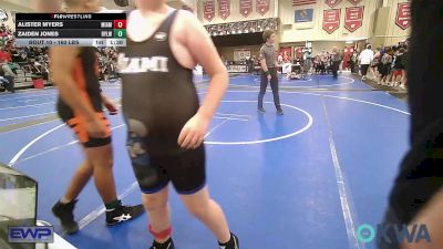 160 lbs Rr Rnd 2 - Alister Myers, Miami vs Zaiden Jones, Roland Youth League Wrestling