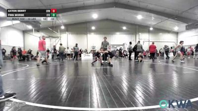 55 lbs Consolation - Axton Berry, Coweta Tiger Wrestling vs Finn Morse, Sallisaw Takedown Club