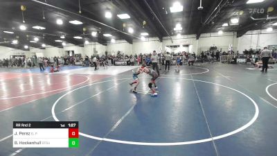 74 lbs Rr Rnd 2 - Joshua Perez, El Paso Wildcats WC vs Blade Hockenhull, Stout Wr Acd