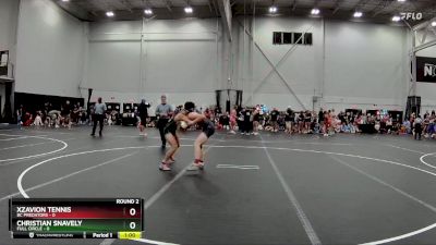 132 lbs Round 2 (8 Team) - Xzavion Tennis, BC Predators vs Christian Snavely, Full Circle