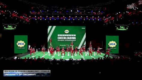 University of Cincinnati [2026 Division IA Cheer - Game Day Finals] 2026 UCA & UDA College Cheerleading and Dance Team National Championship