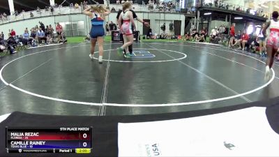 136 lbs Placement Matches (8 Team) - Malia Rezac, Florida vs Camille Rainey, Texas Blue