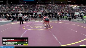 138 lbs Champ. Round 2 - Hayden Palmer, Moscow vs Georgie Edmunson, Four Rivers Senior Prep