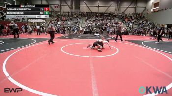 61 lbs Consi Of 4 - Connor Carrington, Sallisaw Takedown Club vs Tracen Goins, G3 Grappling