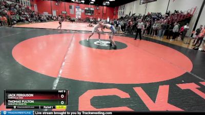 157 lbs Semifinal - Jack Ferguson, YORKVILLE (HS) vs Thomas Fulton, Wheaton (NORTH)