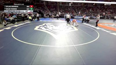 II-108 lbs Cons. Round 4 - Miles Torres, Southwestern vs Dylan Newman, Windsor