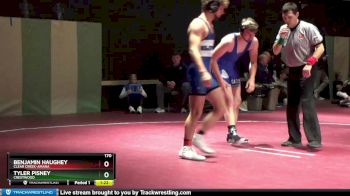 170 lbs Round 1 - Tyler Pisney, Crestwood vs Benjamin Haughey, Clear Creek-Amana