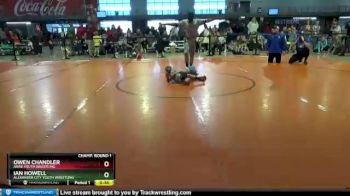 50 lbs Champ. Round 1 - Owen Chandler, Arab Youth Wrestling vs Ian Howell, Alexander City Youth Wrestling