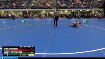 80 lbs Quarterfinal - Hank Droessler, RT Elite vs Joseph Wittenwyler, RT Elite