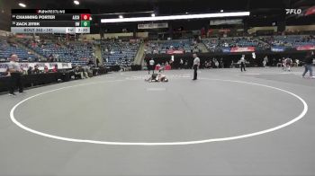 141 lbs Cons. Round 2 - Zack Zitek, Dakota Wesleyan vs Channing Porter, Arizona Christian