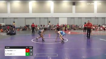 106 lbs Final - Charlie Farmer, Young Guns Green vs Brady Pruett, Blue Claw W.C. (White)