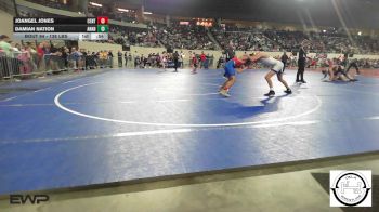 138 lbs Consi Of 8 #1 - JoAngel Jones, Central Middle School vs Damian Nation, ANADARKO