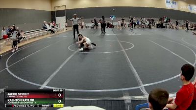 44 lbs Round 8 (10 Team) - Kashton Kaylor, Aggression Legionnaires vs Jacob Street, Capital City WC