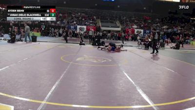 144 lbs Cons. Round 2 - Jonah (Helo) Blackwell, Central Catholic vs Ayden Behn, Bishop Gorman