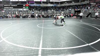 133 lbs Round Of 32 - Brentley Crawley, Kwc vs Jasper Price, Arkansas Elite