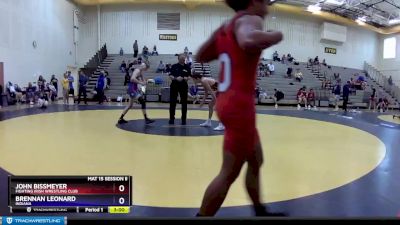 113 lbs 3rd Place Match - John Bissmeyer, Fighting Irish Wrestling Club vs Brennan Leonard, Indiana