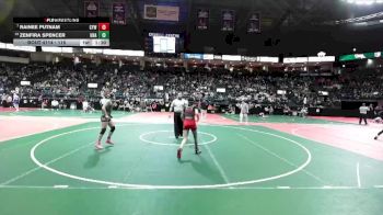 116 lbs Champ. Round 2 - Rainee Putnam, CYWA vs Zenfira Spencer, Unattached