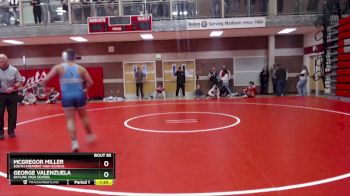 195 lbs Quarterfinal - McGregor Miller, South Fremont High School vs George Valenzuela, Skyline High School