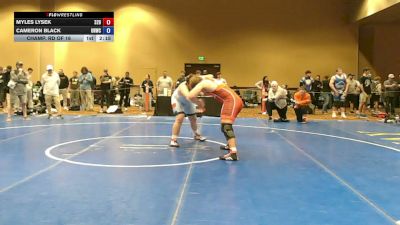 285 lbs Champ. Rd Of 16 - Myles Lysek, 329 vs Cameron Black, United WC