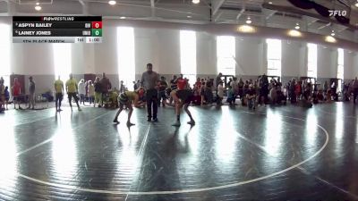 100-106 lbs 5th Place Match - Lainey Jones, Gunston Wrestling Club vs Aspyn Bailey, Divinity