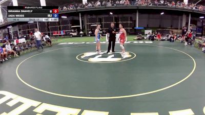 155 lbs Brianna Snavely, Hawaii vs Jada Weiss, Ohio Scarlet