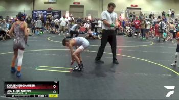 70 lbs Round 5 (6 Team) - Chasen Enghausen, Illinois KIA vs Jon Luke Austin, Indiana Outlaws