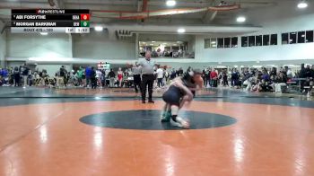 100 lbs Champ. Round 3 - Abi Forsythe, Delaware Hayes vs Morgan Barkman, DeWitt (Girls)