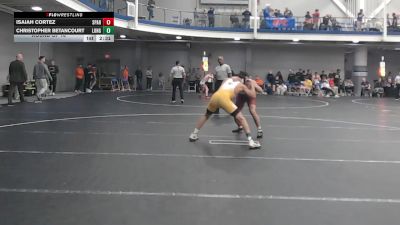 133 lbs Round Of 16 - Isaiah Cortez, Spartan Wrestling Club - UnAttached vs Christopher Betancourt, Long Island