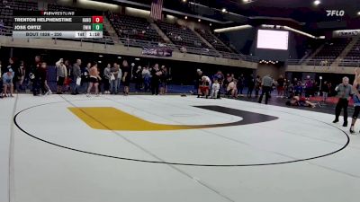 220 lbs 5th Place - Trenton Helphenstine, Hanover vs Jose Ortiz, Ewing