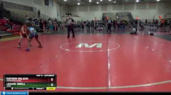 115 lbs Round 5 - Legion Isbell, JARO vs Hayden Nelson, Moorhead Magic