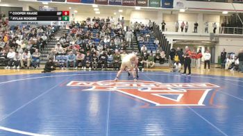 184 lbs 3rd Place - Cooper Haase, Army West Point vs Rylan Rogers, Lehigh
